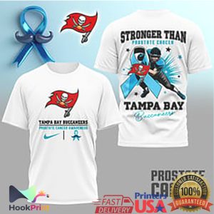 Tampa Bay Buccaneers Stronger Than Prostate Cancer Awareness T Shirt
