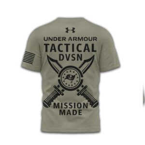 Tampa Bay Buccaneers Under Armour Tactical Mission Made Military Green NFL Shirt Tampa Bay Buccaneers Under Armour Tactical Mission Made Military Green NFL Shirt