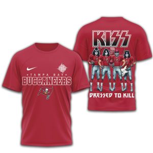 Tampa Bay Buccaneers x KISS Rock & Roll Football Fan T Shirt Tampa Bay Buccaneers x KISS Rock & Roll Football Fan T Shirt