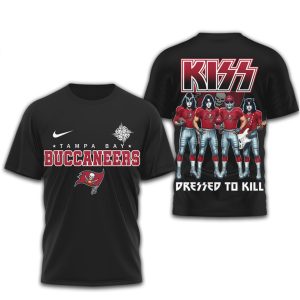 Tampa Bay Buccaneers x KISS Rock & Roll Football Fan T Shirt