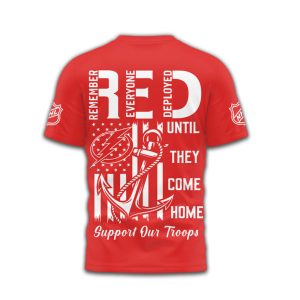 Tampa Bay Lightning RED Remember Everyone Deployed Support Our Troops T Shirt Tampa Bay Lightning RED Remember Everyone Deployed Support Our Troops T Shirt
