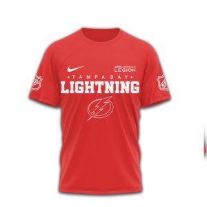 Tampa Bay Lightning RED Remember Everyone Deployed Support Our Troops T Shirt