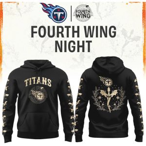 Tennessee Titans Fourth Wing Night Dragon Wing Football T Shirt
