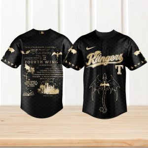 Texas Rangers Fourth Wing Dragon Rider War College Baseball T Shirt