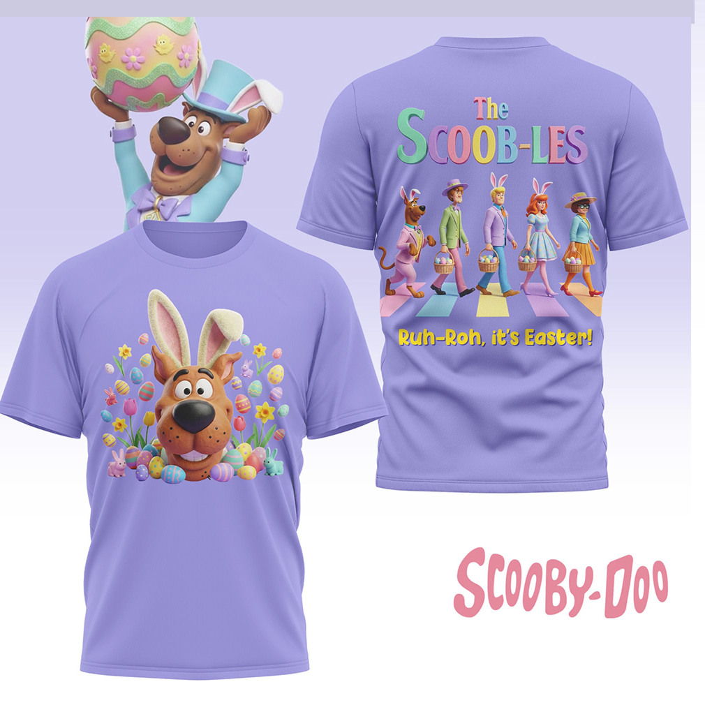 The Scoob les Abbey Road Parody Scooby Doo Easter Bunny T Shirt The Scoob les Abbey Road Parody Scooby Doo Easter Bunny T Shirt