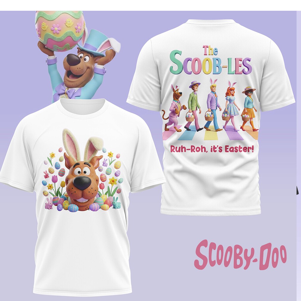 The Scoob les Abbey Road Parody Scooby Doo Easter Bunny T Shirt The Scoob les Abbey Road Parody Scooby Doo Easter Bunny T Shirt
