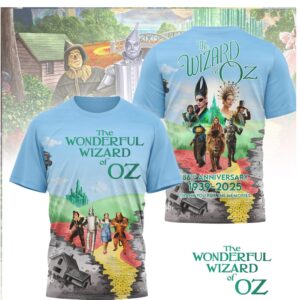 The Wizard of Oz 86th Anniversary 1939 2025 Thank You For The Memories Shirt The Wizard of Oz 86th Anniversary 1939 2025 Thank You For The Memories Shirt
