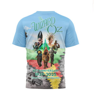 The Wizard of Oz 86th Anniversary 1939 2025 Thank You For The Memories Shirt