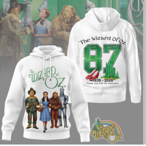 The Wizard of Oz 87th Anniversary (1939 2026) Character Signature Memorial T Shirt