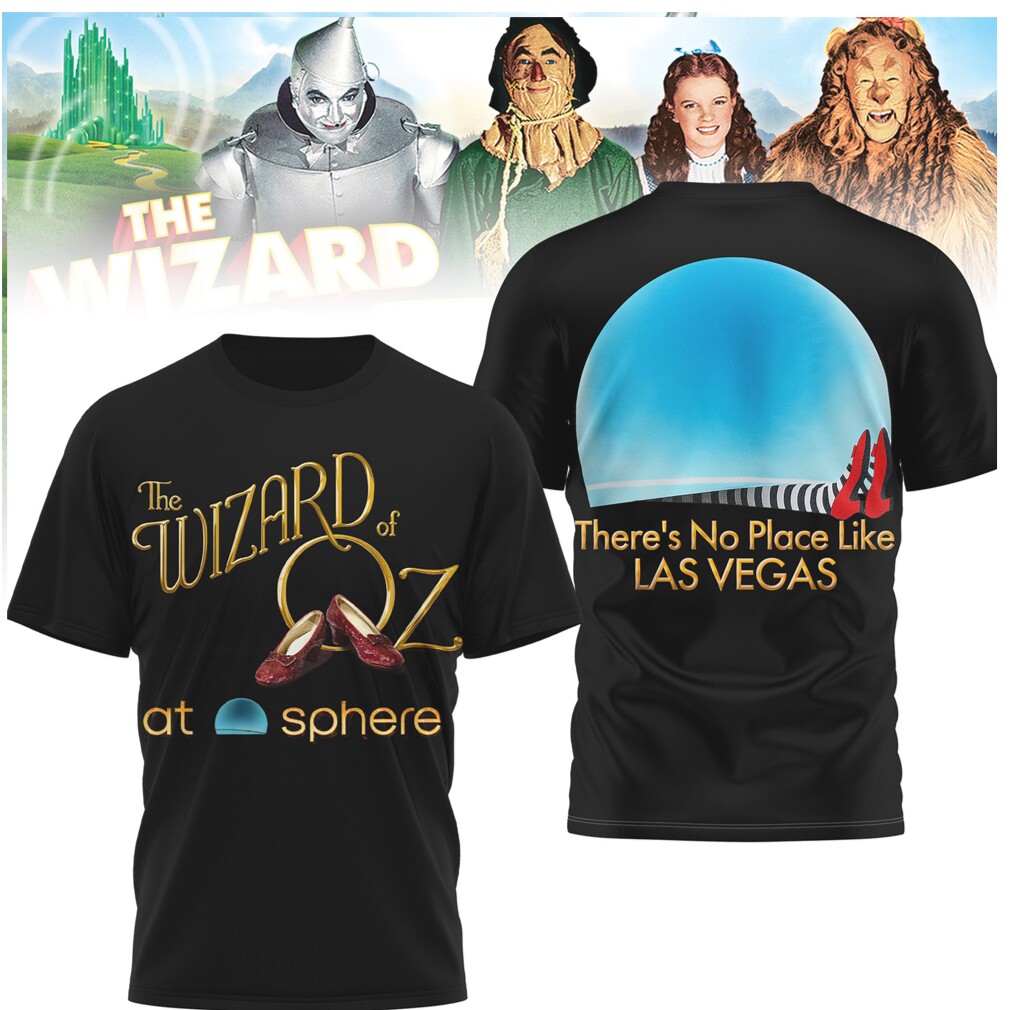 The Wizard of Oz There's No Place Like Las Vegas Ruby Slippers Shirt The Wizard of Oz There's No Place Like Las Vegas Ruby Slippers Shirt