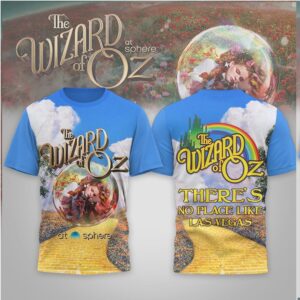 The Wizard of Oz There’s No Place Like Las Vegas Sphere T Shirt The Wizard of Oz There’s No Place Like Las Vegas Sphere T Shirt