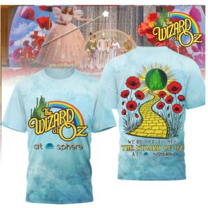 The Wizard of Oz at Sphere Las Vegas Yellow Brick Road Shirt The Wizard of Oz at Sphere Las Vegas Yellow Brick Road Shirt