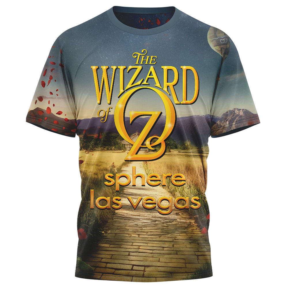The Wizard of Oz at The Sphere Las Vegas Yellow Brick Road Commemorative T Shirt The Wizard of Oz at The Sphere Las Vegas Yellow Brick Road Commemorative T Shirt