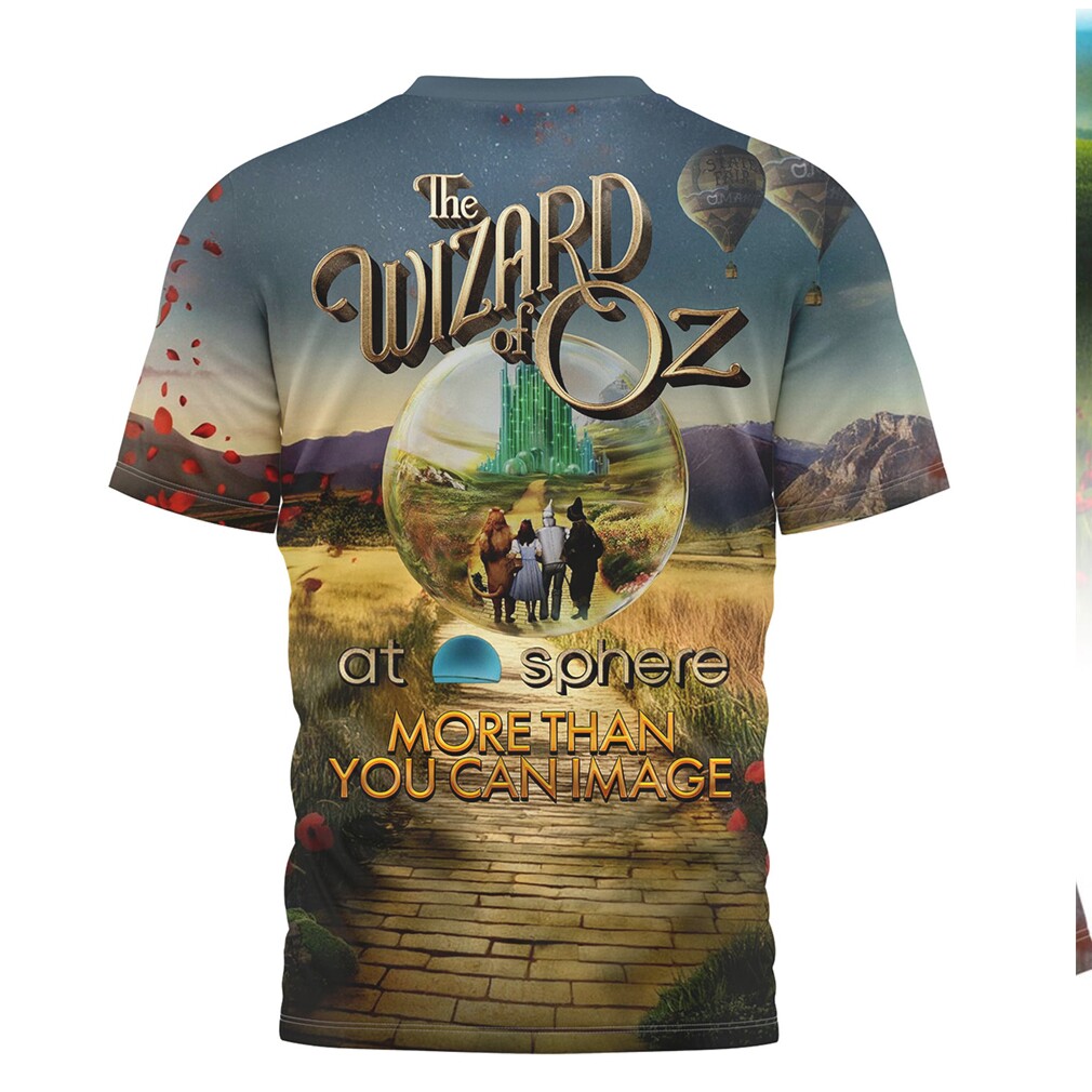 The Wizard of Oz at The Sphere Las Vegas Yellow Brick Road Commemorative T Shirt The Wizard of Oz at The Sphere Las Vegas Yellow Brick Road Commemorative T Shirt