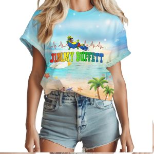 This Nurse Grooves To Jimmy Buffett Beach Life Tropical Parrot Shirt This Nurse Grooves To Jimmy Buffett Beach Life Tropical Parrot Shirt