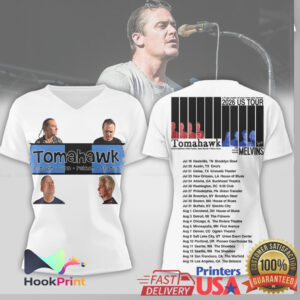Tomahawk Melvins 2026 US Tour Collaboration Concert Shirt Tomahawk Melvins 2026 US Tour Collaboration Concert Shirt