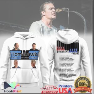 Tomahawk Melvins 2026 US Tour Collaboration Concert Shirt