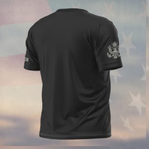 US Army Honoring All Who Served Bald Eagle American Flag T Shirt