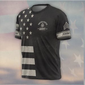 US Army Veteran We The People Patriotic T Shirt