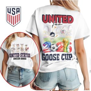 USA Soccer Goose United For 2026 Goose Cup T Shirt