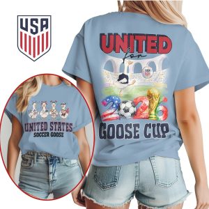 USA United States Soccer Goose United for Goose Cup 2026 T Shirt