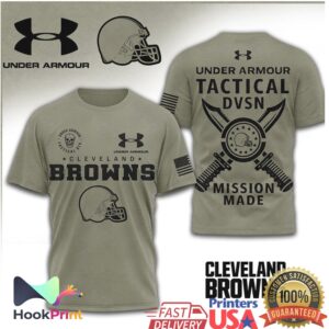 Under Armour Tactical DVSN Cleveland Browns Military Shirt