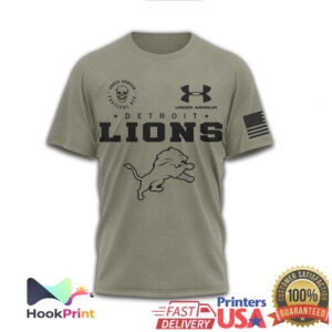 Under Armour Tactical DVSN Detroit Lions Mission Made Shirt Under Armour Tactical DVSN Detroit Lions Mission Made Shirt