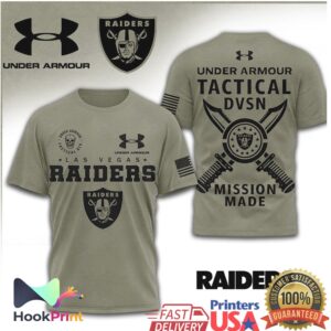 Under Armour Tactical Las Vegas Raiders Mission Made Military Shirt