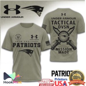 Under Armour Tactical New England Patriots Mission Made Military Shirt