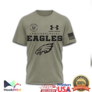 Under Armour Tactical Philadelphia Eagles Mission Made Military Shirt