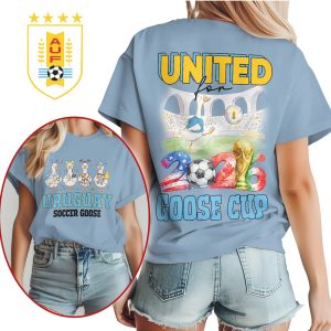 Uruguay Soccer Goose United for 2026 Goose Cup Football T Shirt