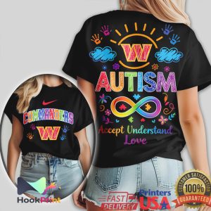 Washington Commanders Autism Awareness Neurodiversity NFL Apparel