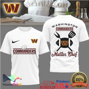 Washington Commanders Master Chef Football Kitchen T Shirt
