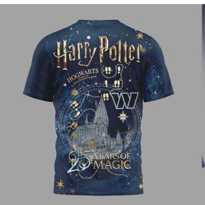 Washington Commanders x Harry Potter 25th Anniversary Shirt