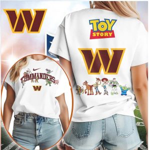 Washington Commanders x Toy Story Woody Buzz Vintage T Shirt