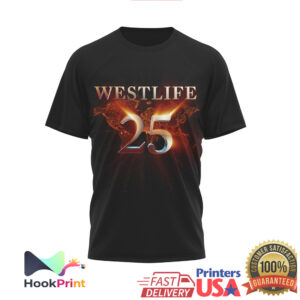 Westlife 25 Years of Hits The Anniversary World Tour 2026 Shirt Westlife 25 Years of Hits The Anniversary World Tour 2026 Shirt