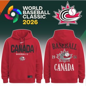 World Baseball Classic 2026 Team Canada Red Pullover T Shirt World Baseball Classic 2026 Team Canada Red Pullover T Shirt