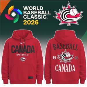 World Baseball Classic 2026 Team Canada Red Pullover T Shirt