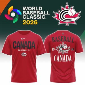 World Baseball Classic 2026 Team Canada Red Pullover T Shirt
