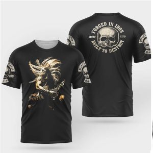 Zakk Wylde Black Label Society Forged In Iron Built To Destroy Shirt