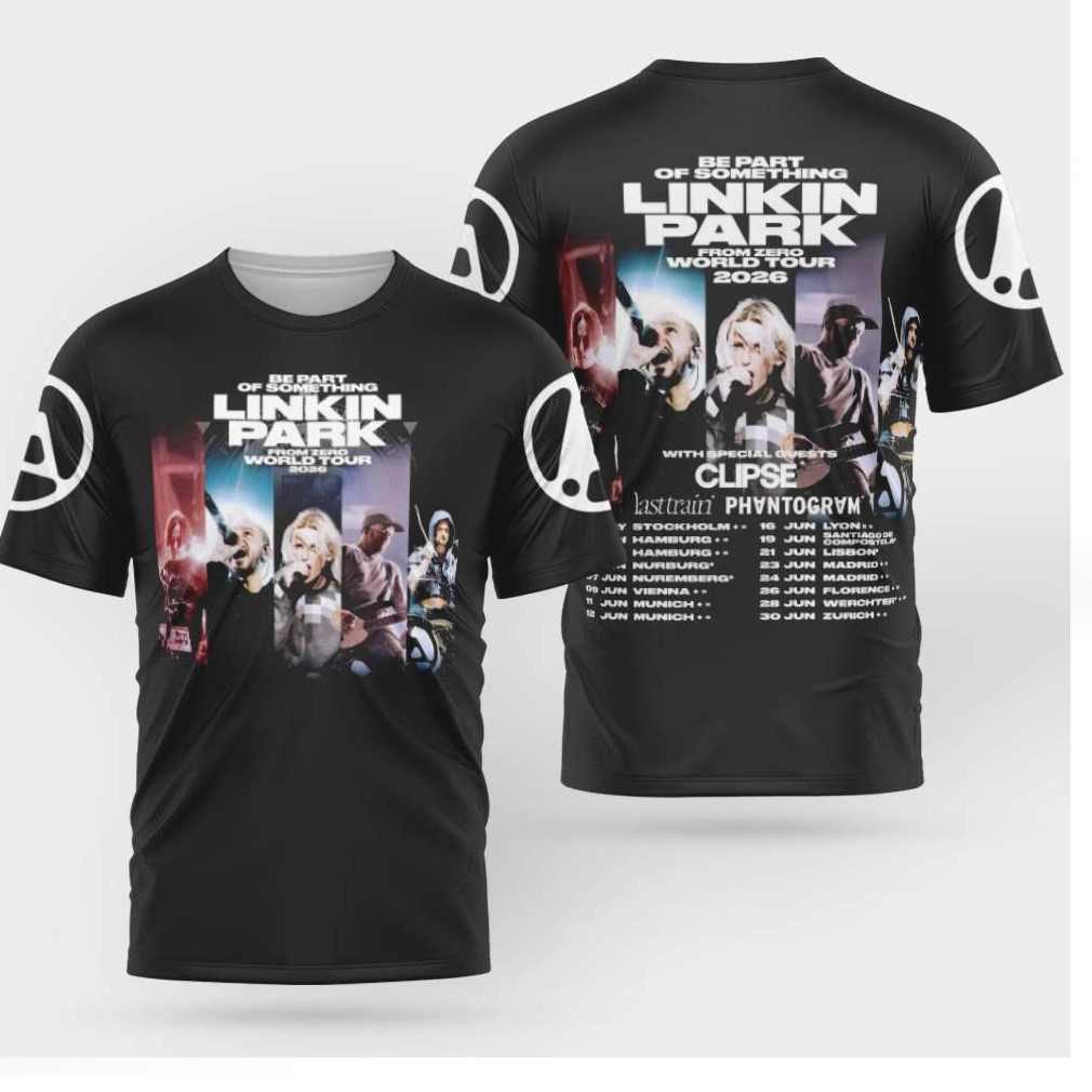 Linkin Park From Zero World Tour 2025 Official Concert Shirt Linkin Park From Zero World Tour 2025 Official Concert Shirt