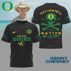 Kenny Chesney No Shoes Nation Oregon Ducks Go Ducks College T Shirt
