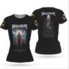 Megadeth x Anthrax x Exodus Canada Thrash Metal Tour Shirt Megadeth x Anthrax x Exodus Canada Thrash Metal Tour Shirt