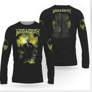 Megadeth Peace Sells But Who's Buying Nuclear Green Tour Shirt