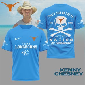Kenny Chesney No Shoes Nation x Texas Longhorns NCAA Fan Graphic T Shirt Kenny Chesney No Shoes Nation x Texas Longhorns NCAA Fan Graphic T Shirt