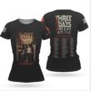 Three Days Grace Alienation Tour 2025 2026 Cream Shirt Three Days Grace Alienation Tour 2025 2026 Cream Shirt
