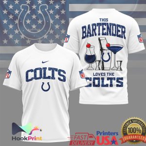 This Bartender Loves The Indianapolis Colts NFL T Shirt This Bartender Loves The Indianapolis Colts NFL T Shirt