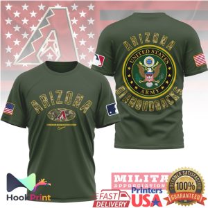Arizona Diamondbacks Military Appreciation Night US Army T Shirt Arizona Diamondbacks Military Appreciation Night US Army T Shirt