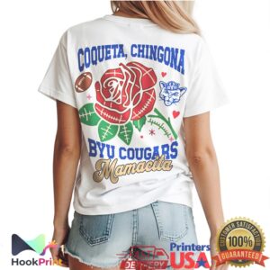 BYU Cougars Mamacita Coqueta Chingona Mother's Day Mexican Style Women T Shirt