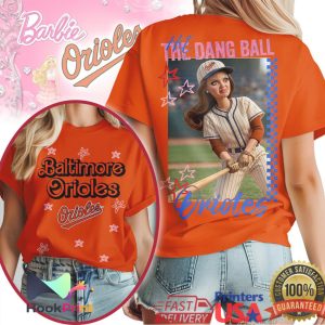 Baltimore Orioles Hit The Dang Ball Baseball Meme Fan T Shirt